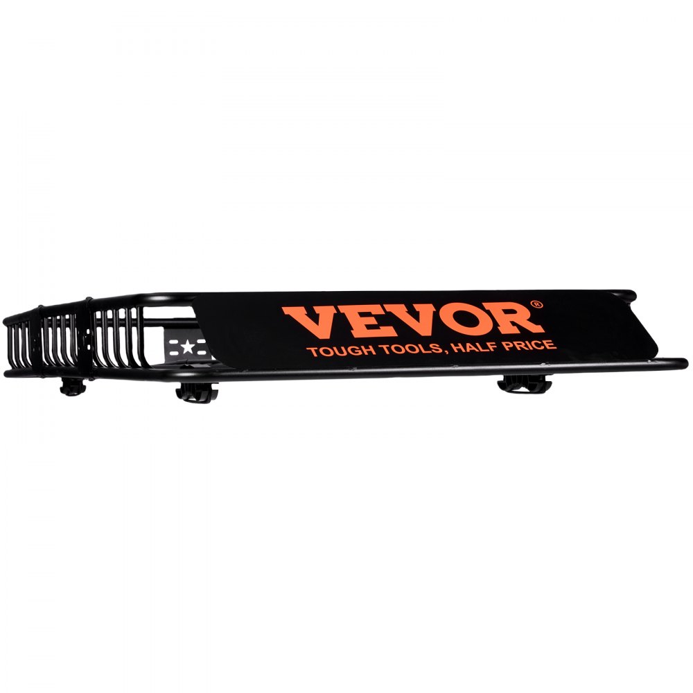 Portaequipajes de techo VEVOR, 162 x 99 x 15 cm, con extensión, de acero resistente, capacidad de 90 kg, universal, para SUV y camionetas.