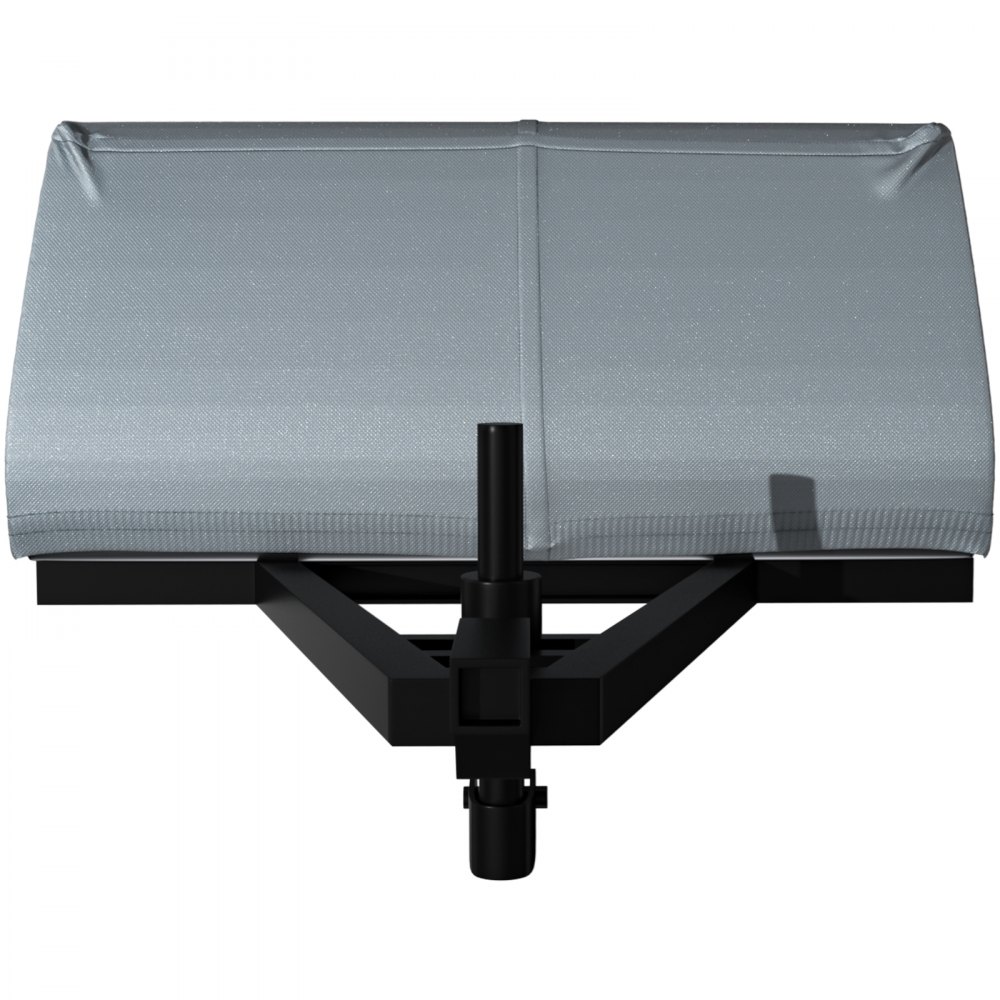 VEVOR Pop Up Camper Cover, apto para remolques de 16'-18', Ripstop 4 capas de tela no tejida plegable para remolque, resistente a los rayos UV, resistente al agua, cubierta de almacenamiento para caravana con 3 cuerdas a prueba de viento y 1 bolsa de almacenamiento, gris