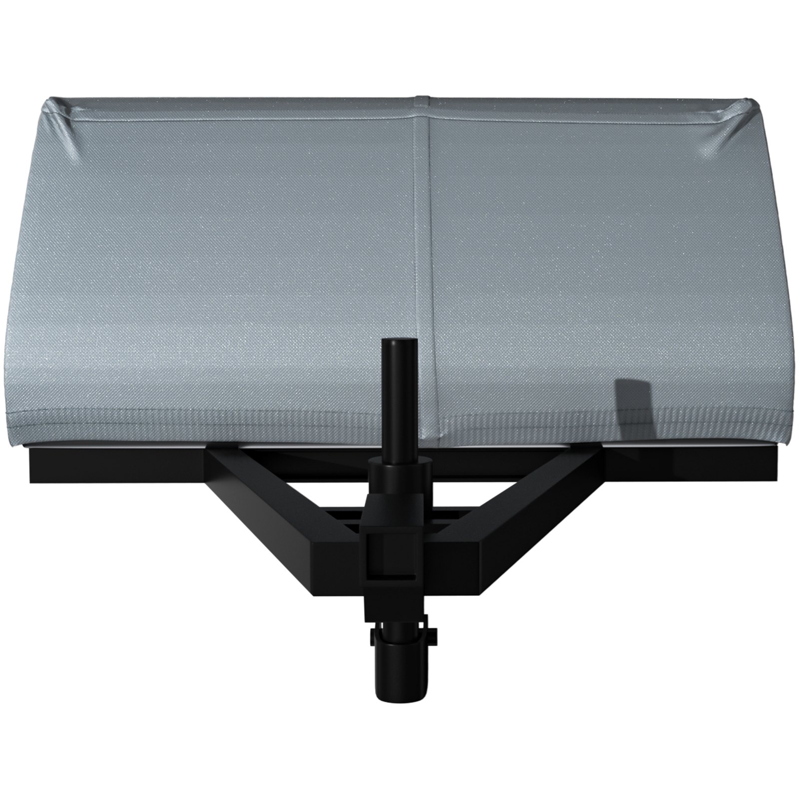 VEVOR Pop Up Camper Cover, apto para remolques de 16'-18', Ripstop 4 capas de tela no tejida plegable para remolque, resistente a los rayos UV, resistente al agua, cubierta de almacenamiento para caravana con 3 cuerdas a prueba de viento y 1 bolsa de almacenamiento, gris