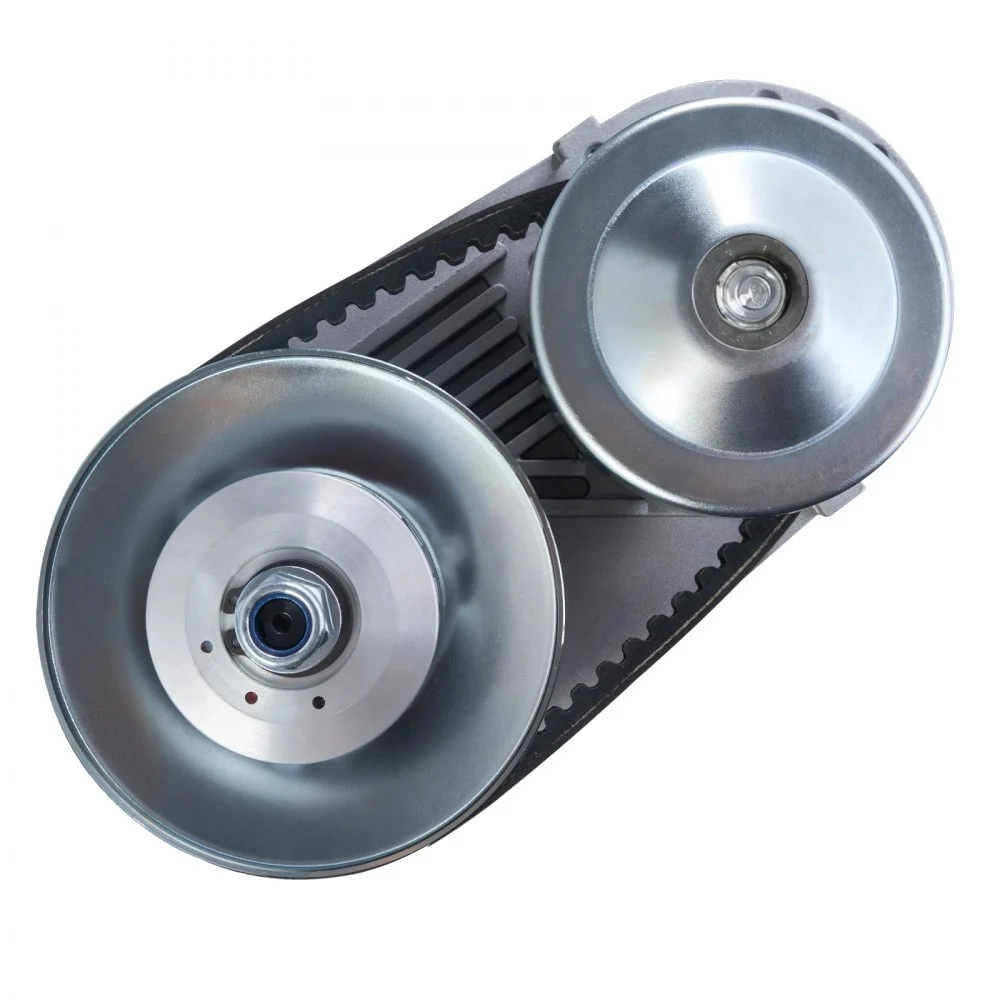 Embrague de transmisión VEVOR, motor de 2 a 8 HP, embrague de transmisión de alta resistencia de 2000 RPM con ruedas de diseño asimétrico y correa de goma robusta, embrague resistente y duradero con accesorios completos, apto para varios motores