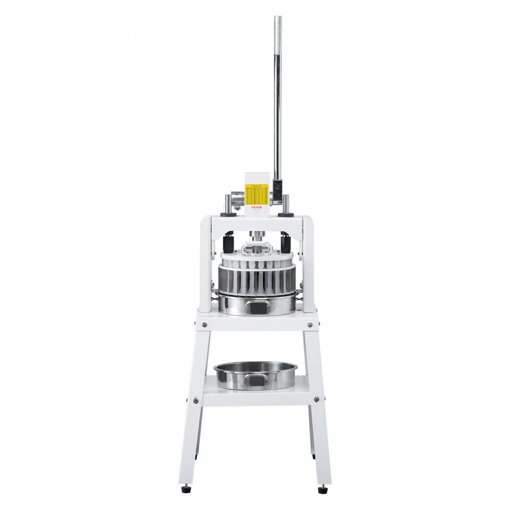 VEVOR Máquina Divisor de Masa Manual 40 Piezas Cortador de Masa de Prensa Manual Vertical 30-150 g con Bandeja y Hoja de Acero Inoxidable Máquina para Hacer Pan para Panadería, Restaurante