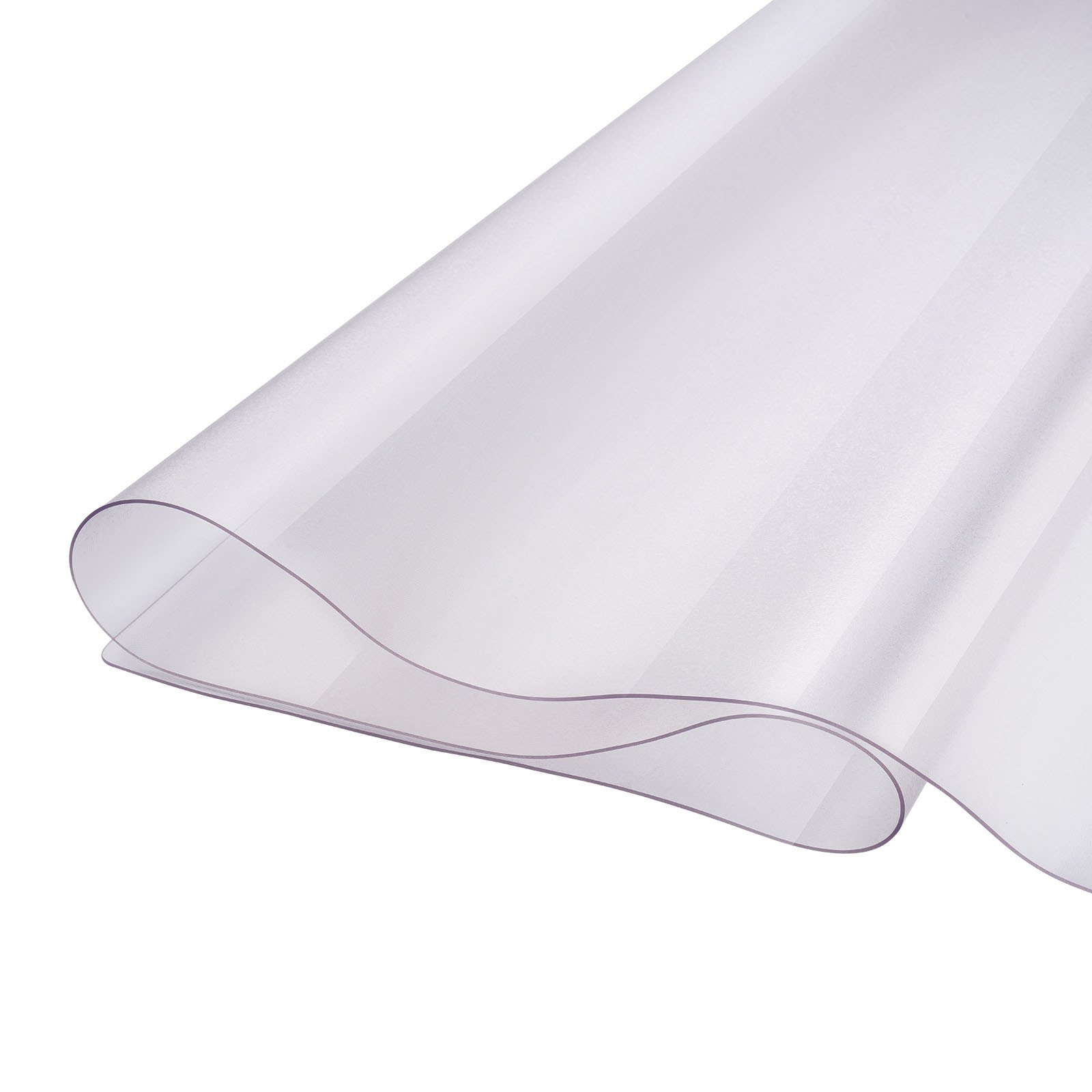 VEVOR - Mantel de plástico esmerilado de 91 x 152 cm (1,5 mm de grosor), rectangular, de PVC, impermeable y fácil de limpiar, para oficina, tocador, comedor, mesa de noche