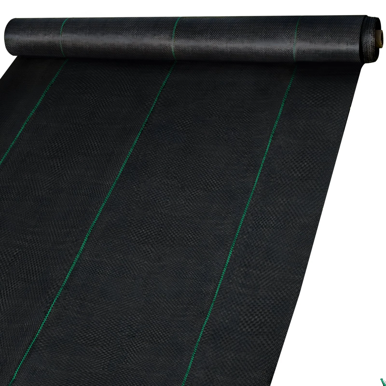 VEVOR Membrana Antihierba Tela para Paisaje 6ft x 300ft - Tela Geo Textil Resistente 1.5oz - Barrera Antihierba para Invernadero Comercial, Patio, Jardín Barrera Tela Bloqueadora Estera